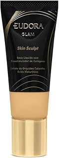Eudora Glam Skin Sculpt Base Líquida Semi Matte Cor 35 30ml