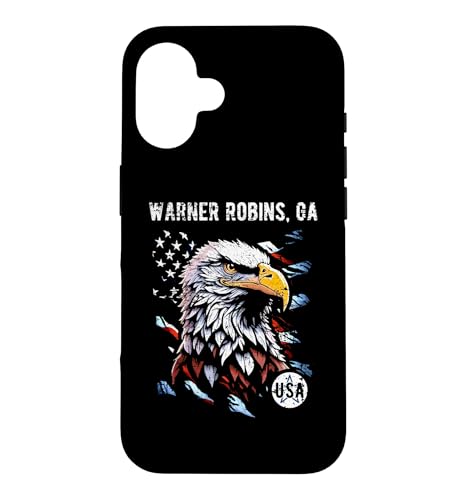 Warner Robins GA �����I�ȃC�[�O�� �A�����J���� �A���e�B�[�N���f�U�C�� �X�}�z�P�[�X iPhone 16 �p