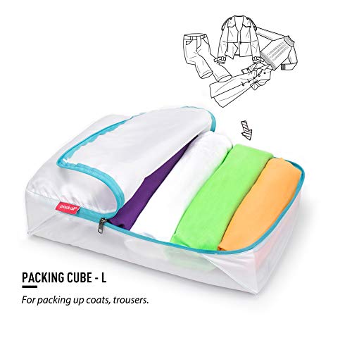Pack All Ultralight Packing Bag Set, Waterproof Material Luggage Organizers, 3 Pcs Travel Packing Bags, Suitcase Organizer Bags, Clothing Storage Bags, Packing Pouch #TOP6