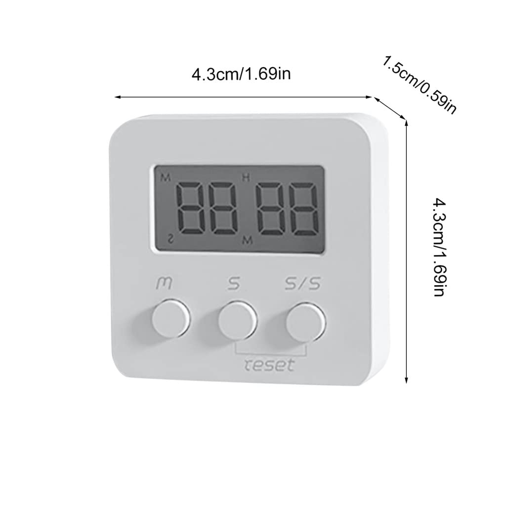 minutnik, Alarm Multifunctional Digital Small Clock 24-hour Timer Countdown Reminder Kitchen Electronic(3 pack)