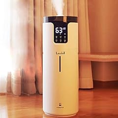 Lacidoll 16L大容量 業務用家庭用加湿器 タワー式 超音波加湿器 噴霧器 部屋 保湿 上から給水 お手入れ簡単 静音 水漏れしない 知能恒湿 4段階霧量調整可能 空焚き防止 12hタイマー リビングルーム/事務室/学校/デパート/病院/歯科診療所/工場適用