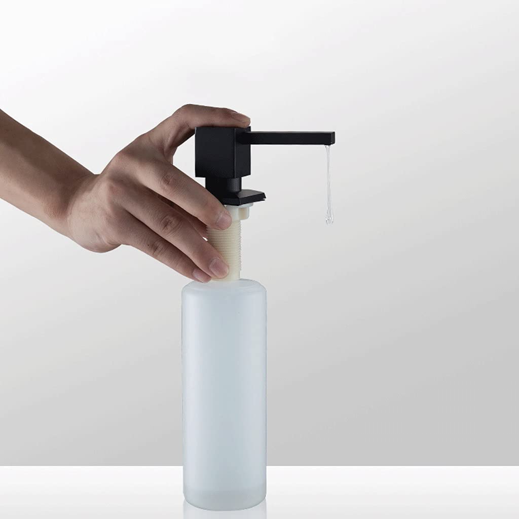 Distributore di sapone per lavello della cucina, distributore di sapone da incasso per lavello, distributore di lozione, distributore di lozione da banco, ricarica dai migliori distributori di sa