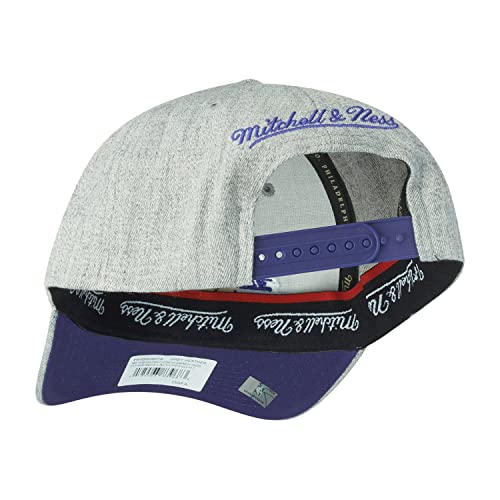 Casquette Mitchell & Ness Lakers Stretch Snapback Ground 2.0 Gris NBA - 2