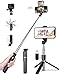 Produktbild TVACHE Bluetooth Selfie Stick Stativ, 4 in 1 Erweiterbar Monopod Wireless Selfie-Stange Stab 360°Rotation mit Bluetooth-Fernauslöse für iPhone Android, Digitalkameras GoPros und mehr - Selfie Tripod