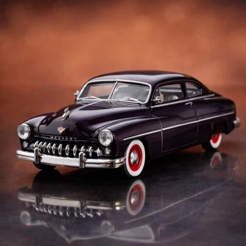 Image of Wizplex Bburago Official Licensed 1950 Mercury 1:64 Scale Die Cast Metal Toy Car with Sealed Body Casting - Collectible Miniature Model for Display and Gifting, Ages 3 and Up