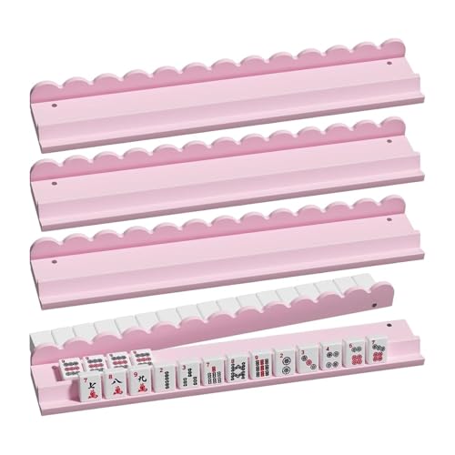 Supports de mahjong antidérapants pour éviter la chute des tuiles en bois