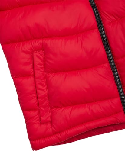 Image of URBAN REPUBLIC Boys Puffer Jacket - Packable Warm Insulated Hooded Boys Winter Coat with Pockets (Sizes 4-20)