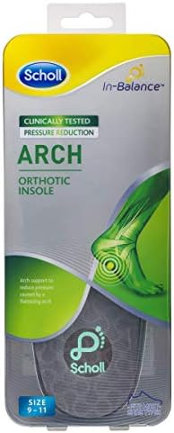 Scholl in balance arch orthotic insole Clearance