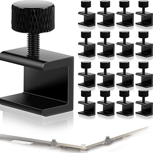 3D Printer Glass Bed Clips Clamps Adjustable Fixed Clips Compatible with Ender 3/3 Pro/V2, Ender 5/CR-10, CR-20 Pro, CR-