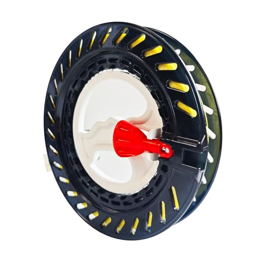 MAIFLHMAI Kite String Reel,Kite Line Winder Come with Lock,8 inches Kite Wheel and Line - Smooth Winding & Enhanced Control for Outdoor Kites, Ideal for Kids, Adults and Toddlers (8 inches Black) - Thumbnail 5