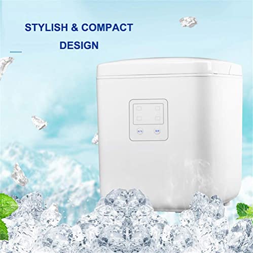 Eismaschine, Theken-Eiswürfelbereiter 15 kg EIS / 24 Std. Eisbereit / 8 Min. Abnehmbarer Korb Eisschaufel Leise Einfache… – Bild 5