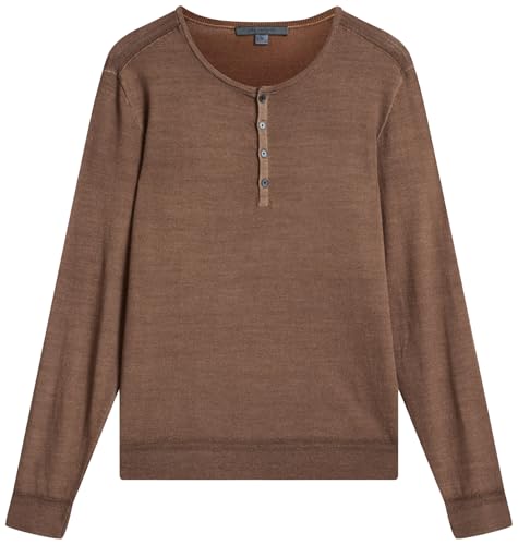 John Varvatos Men's Eren Henley Sweater
