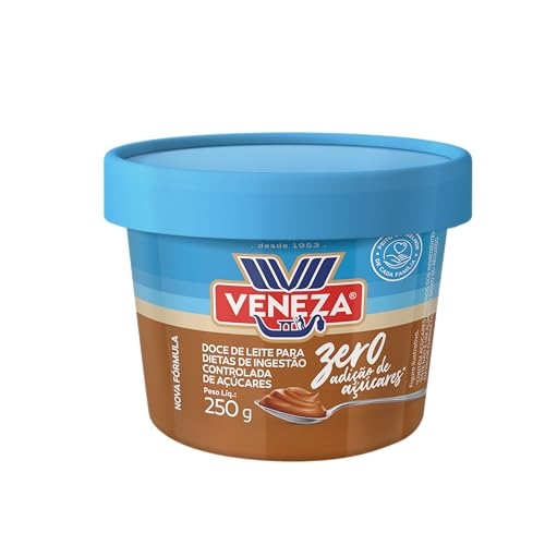 Veneza Doce de Leite Zero Adição de Açúcares 250g