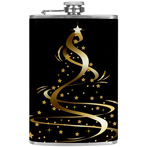 Flasque pour liqueur en or avec entonnoir de camping pour buveurs - 2