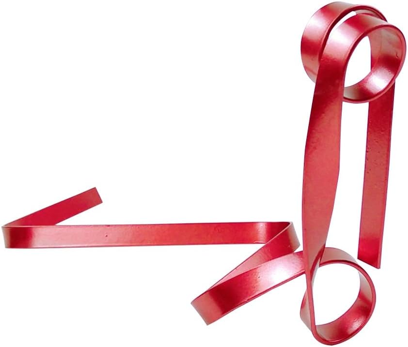 VICASKY Bottle Holder Floating - Wine Steel Link Chain Rack Matel Tabletop Wine Rack Metallic Silver Freestanding Countertop Figurine Bottle Holder