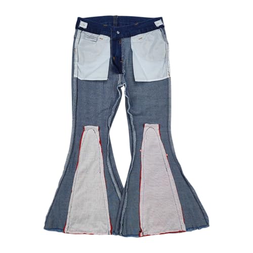 Todder Western Blue Jeans Sequin Girl Jeans Bell Bottom Pants2