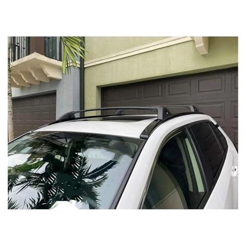 Barres de toit pour RAV4解决后备箱空间不足 2件装黑色横杆 - 3
