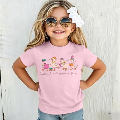 Image of First Day of Kindergarten Shirt Toddler First Day of School Tee Boy Girls I'm Ready for Kindergarten Tops