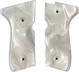 BMPL Handgun Grips Compatible Replacement for Beretta 92 92F 92FS FS 92SB 96 M992 M9 Full Size Resin Polyester Smooth Handmade Handcraft