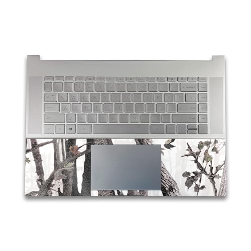 Image of Glossy Glitter Gaming Skin Compatible with HP Envy x360 16 inch (2023) - Artic Camo - Premium 3M Vinyl Protective Wrap Decal Cover - Easy to Apply | Crafted in The USA by MightySkins