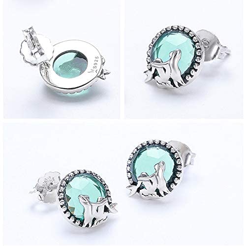 Boucles d'oreilles vert clair féeriques à offrir pour une occasion - 2