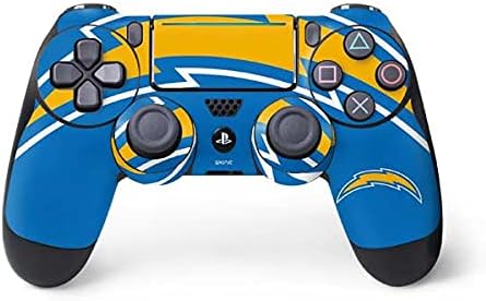 Vista 20 de Skinit - Skin para juegos para PS4 Pro/Slim Controller – licencia oficial NFL Los Angeles Chargers Retro Logo