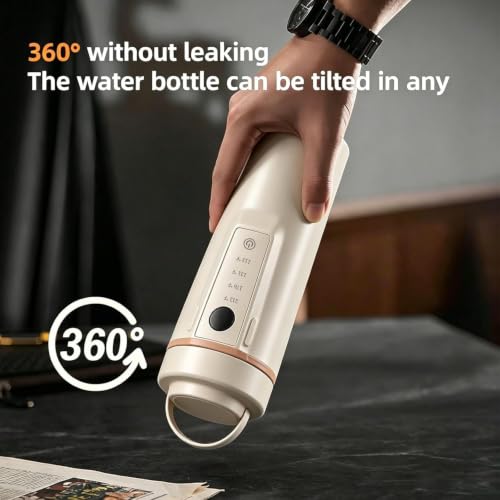 Image of 12V /24V Car Kettle, Portable Kettle for Hot Water (CREAM)