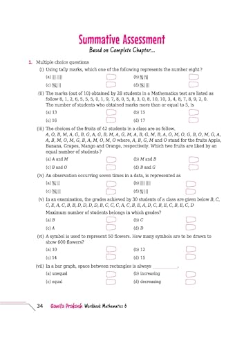 Image of Based On NCERT Textbook Mathematics Workbook Ganita Prakash Class 6