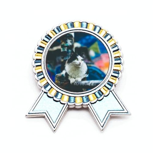 Broche chat paresseux personnalisée pour sublimer vos vestes et écharpes