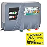 weidezaungeräte Preis-/ Leistungssieger 2015! VOSS.farming 230V Weidezaungerät Delta 5 Netzgerät - Perfekte Hütesicherheit Elektrozaungerät …