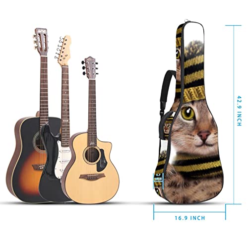 Housse imperméable pour guitare acoustique avec double bandoulière et poche Style hamster mignon, Multicolore 07, 42… - Les Beatles, Paul McCartney, John Lennon, RIngo Starr, George Harrison Housse imperméable pour guitare acoustique avec double bandoulière et poche Style hamster mignon, Multicolore 07, 42… – Image 6