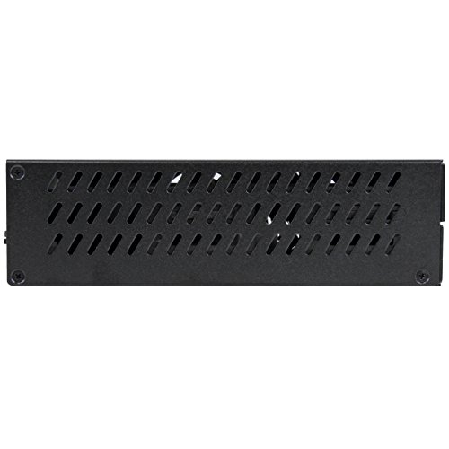 Image of StarTech 10 Gigabit Ethernet Copper-to-Fiber Media Converter (ET10GSFP) | Open SFP+, Managed, 10G Ethernet Media Converter