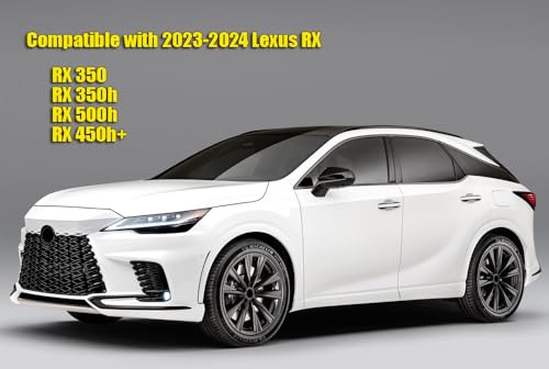 Image of Mud Flaps Splash Guards Compatible with Lexus RX350h 2023-2026 | RX350, RX500h, RX550h, Front Rear Mud Guards Set of 4, Black