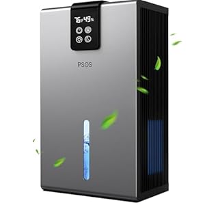 Dehumidifier, Dehumidifier for Home, 118 OZ Water Tank, (1000 sq.ft) with Dual control of temperature & humidity, Auto-Off, Portable Dehumidifier for Room, Bathroom, Bedroom, RV, Closet, Gray