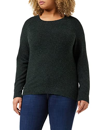 VERO MODA Jersey Femenino con Textura, Pine Grove, XXL