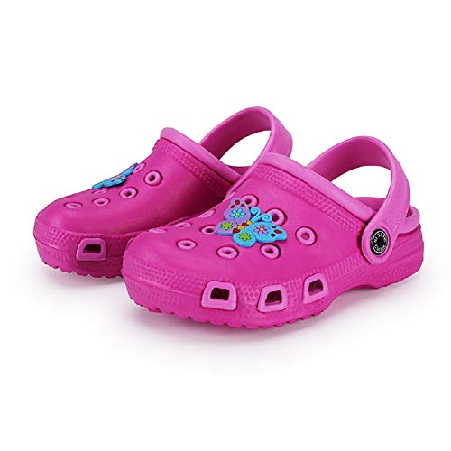 Toddler Little Kids Clogs Slippers Sandals, Non-Slip Girls Boys Clogs Slide Lightweight Garden Shoes Slip-on Beach Pool Shower Slippers