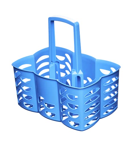 Gies 15501 - Cesta para 6 Botellas en Azul, de plástico, 30.5 x 21 x 31 cm Cover