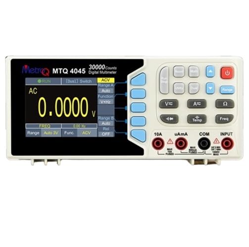 MetroQ MTQ 4045 Portable Bench top Digital Multimeter with PC Interface TRMS (30000 Counts) Auto Ranging by Skyking ®-picture-23