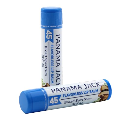 Panama Jack Sunscreen Lip Balm - SPF 45, Broad Spectrum UVA-UVB Sunscreen Protection, Prevents &...