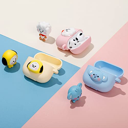Bt21 Case Compatible With Apple Airpods 3Rd Generation Case, Gen Pastel Silicon Case With Compatible With Airpods 3 Case, Wireless Charging [Official Merchandise] [7Flavors] (Cooky) #TOP5