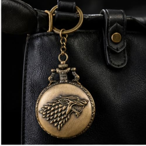 Image of Antique Bronze Pocket Premium Vintage Theme Metallic Home Key Chain & Key Rings | Best Gift for Men, Woman, Boys & Girls on their Special Occassions