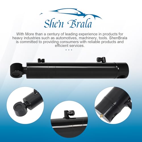 Image of 7338638 Hydraulic Bucket Tilt Cylinder Fit for Bobcat S510 S530 S550 S570 S590 S595 T550 T590 T595 Loaders Excavator,Rod: 1-1 /2″; Bore: 2-3 /4″; Stroke: 12-7 /8″