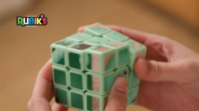 Rubik's Cube Grogu Star Wars - Cuber Puzzle 3x3 Avec Support Exposition - Jeu Casse-Tête Enfant Et Adulte