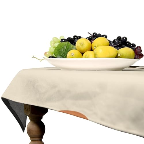 Nappe rectangulaire imprimée de Noël lavable pour table de cuisine - 5