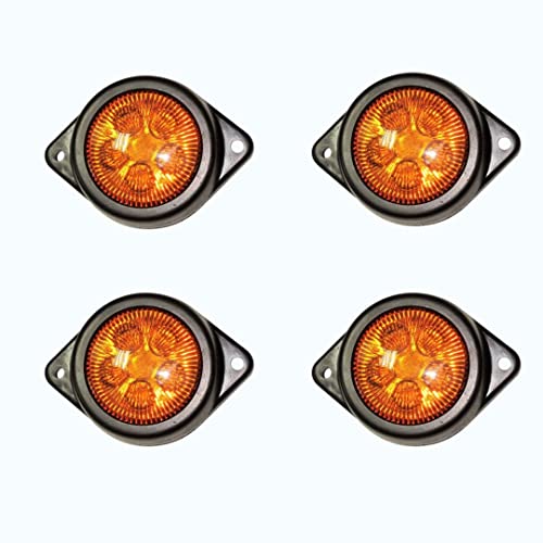 Feux LED pour remorque de camion 24V anti-infiltration pour carrosserie de semi-remorque