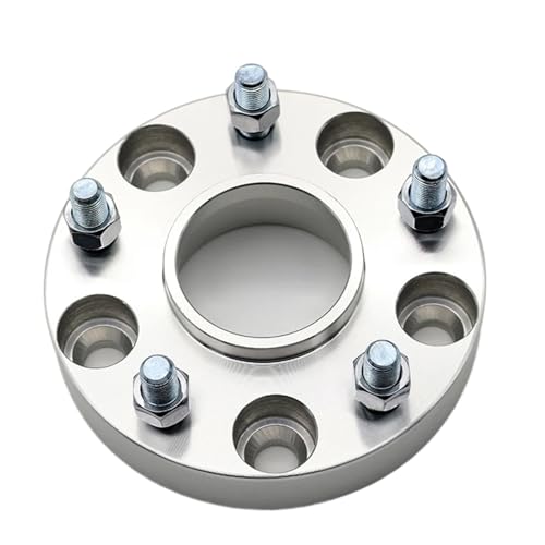 Adaptateur d'entretoise de roue 20mm argent améliore la stabilité de conduite