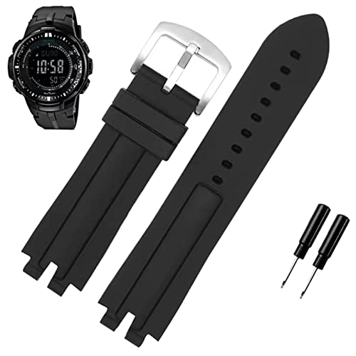 Bracelet montre Casio PRG-300 en silicone pour le sport et la randonnée
