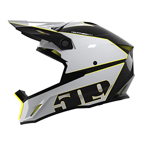 509 Altitude 2.0 Offroad Helmet (Gray/Yellow - Large)