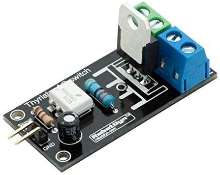 WorldCare® 10Pcs Thyristor AC Switch Relay Module 3 3V/5V Logic AC 220V/5A Peak 10A447721 | Pack of 1