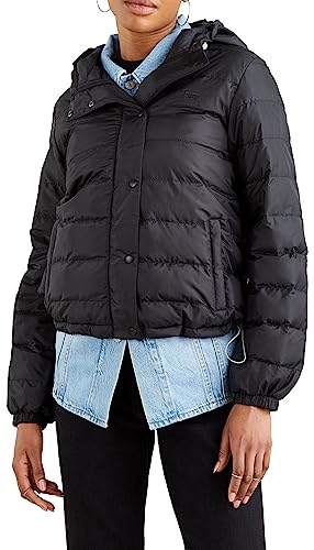 Levi's Edie Packable Jas Vrouwen, Caviar, M